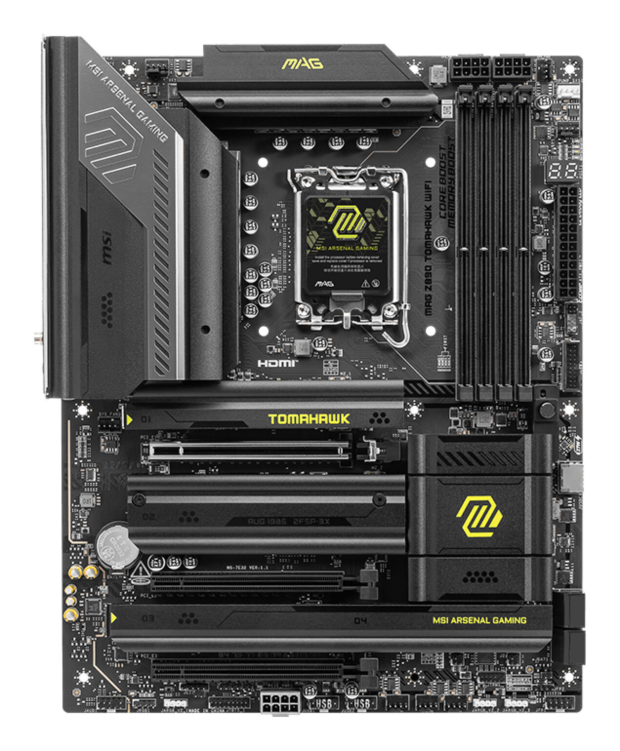 MSI MAG Z890 TOMAHAWK WIFI moderkort Intel Z890 LGA 1851 (Socket V1) ATX