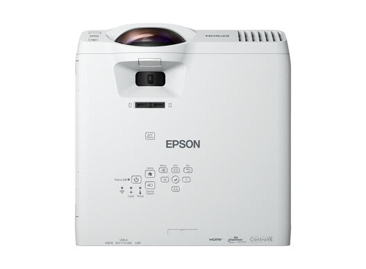 Epson V11HA76080 datorprojektorer Standard throw-projektor 4000 ANSI-lumen 3LCD WXGA (1200x800) 3D kompatibilitet Vit