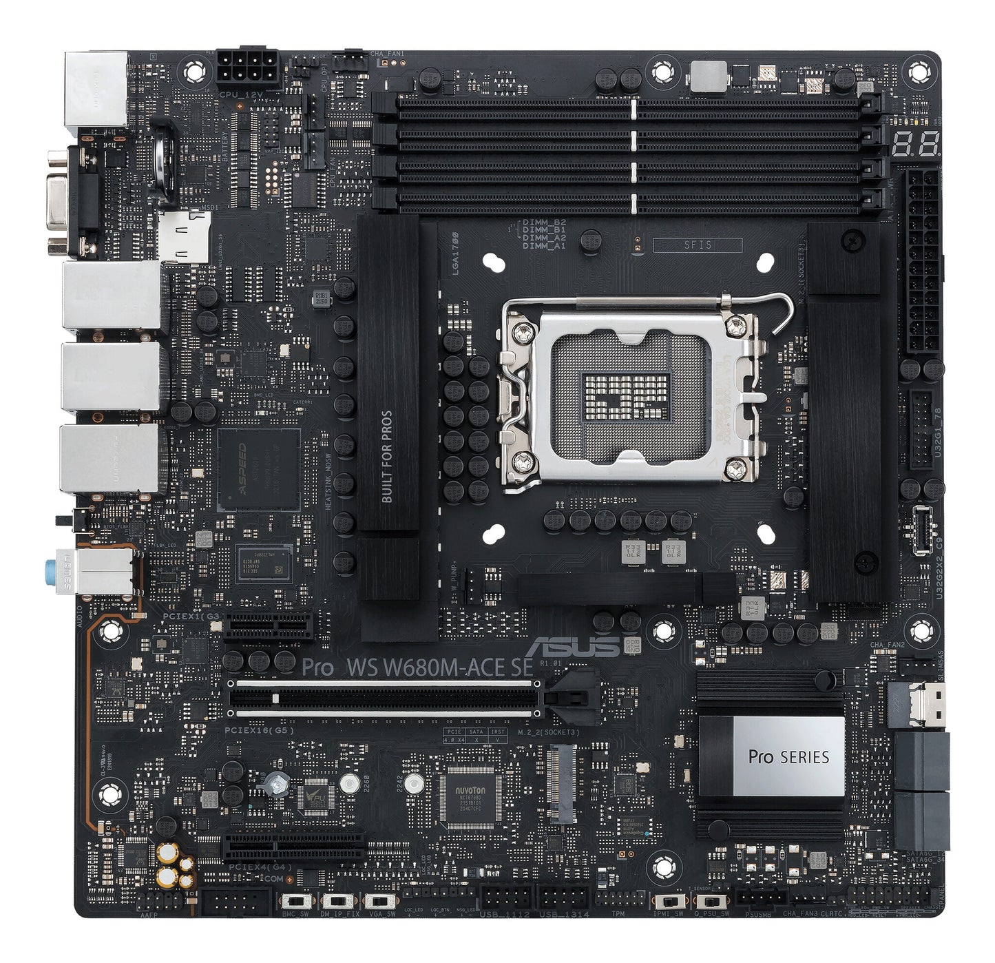 ASUS PRO WS W680M-ACE SE Intel W680 LGA 1700 micro ATX