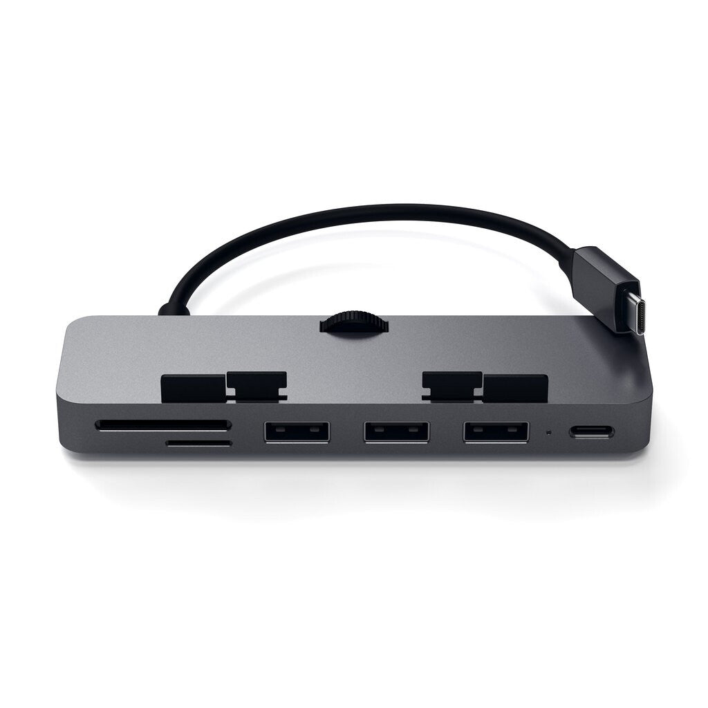 Satechi ST-TCIMHM dockningsstationer för bärbara datorer USB 3.2 Gen 1 (3.1 Gen 1) Type-C Grå