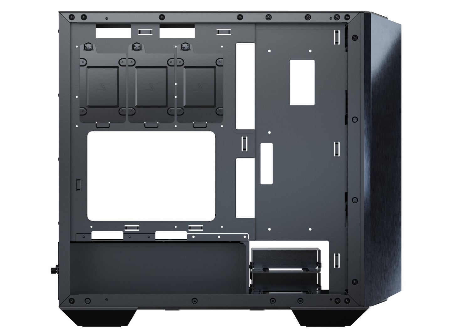 Seasonic SYNCRO Q704 + DGC-750W Midi Tower Svart