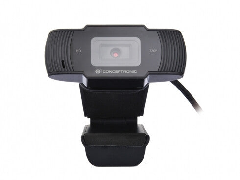 Conceptronic AMDIS 720P HD webbkameror 1280 x 720 pixlar USB 2.0 Svart