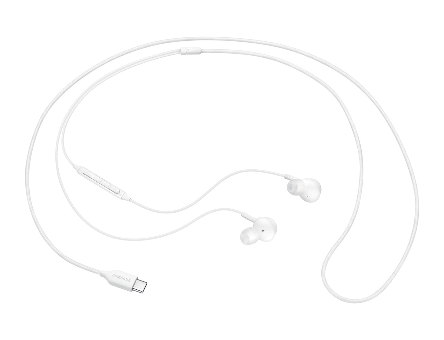 Samsung EO-IC100 Headset Kabel I öra Samtal/musik USB Type-C Vit
