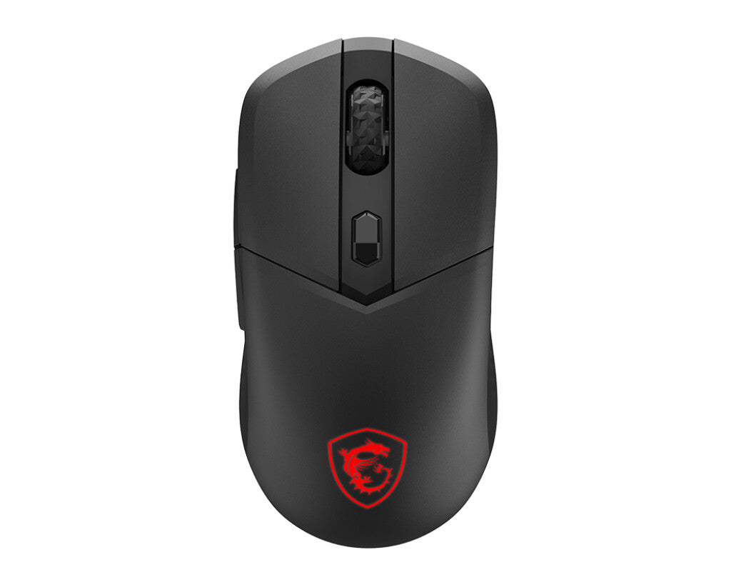 MSI VERSA 300 ELITE WIRELESS datormöss Spela högerhand RF Wireless + Bluetooth + USB Type-C Optisk 26000 DPI