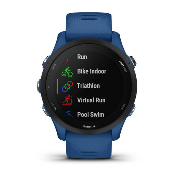 Garmin Forerunner 255 3,3 cm (1.3") MIP 46 mm Digital 260 x 260 pixlar Blå Wi-Fi GPS