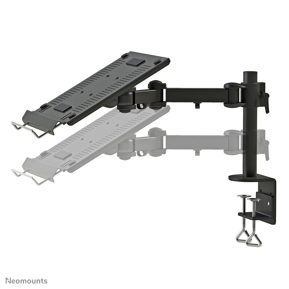 Neomounts NOTEBOOK-D100 Ställ för bärbara datorer Svart 55,9 cm (22")