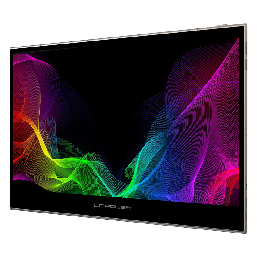 LC-Power LC-M16-4K-UHD-P-OLED platta pc-skärmar 39,6 cm (15.6") 3840 x 2160 pixlar 4K Ultra HD Antracit