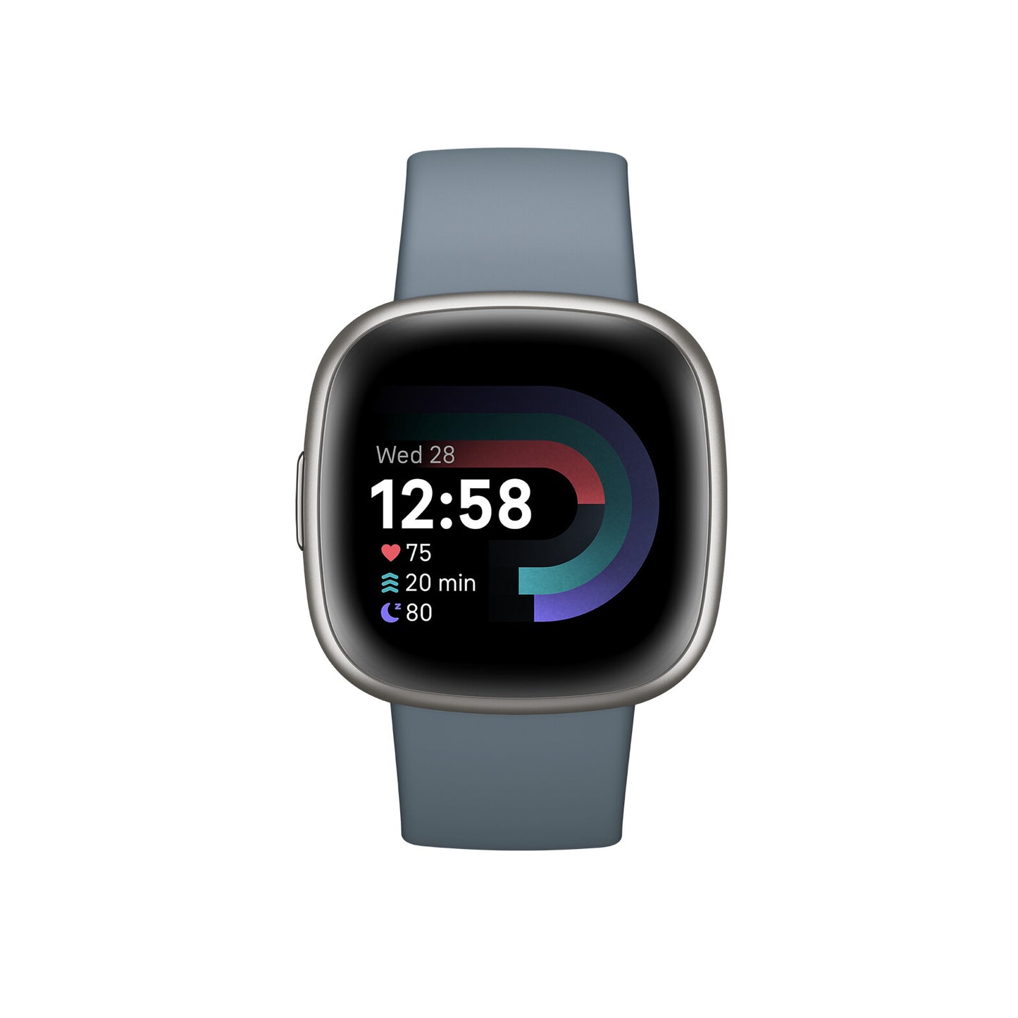 Fitbit Versa 4 Digital Pekskärm Platina GPS