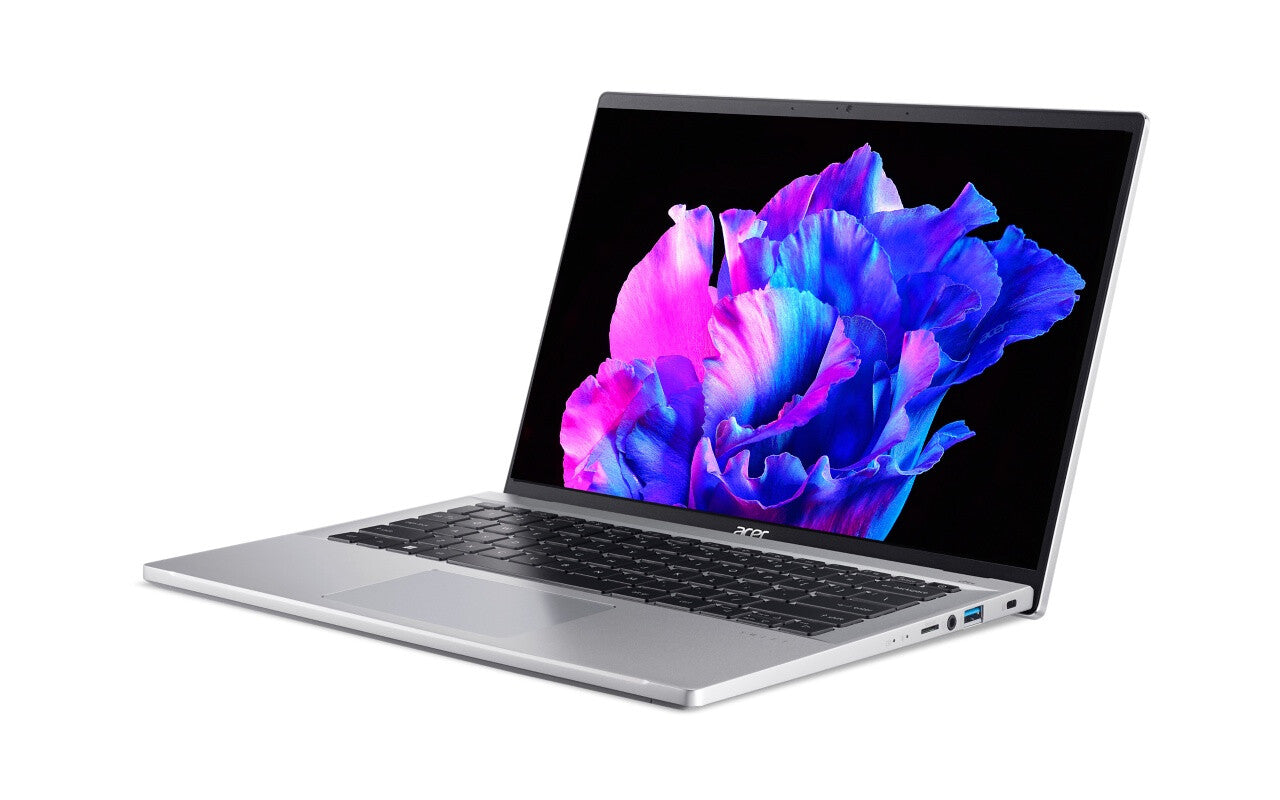 Acer Swift SFG14-71-51JU Intel® Core™ i5 i5-1335U Bärbar dator 35,6 cm (14") 2.8K 16 GB LPDDR5-SDRAM 512 GB SSD Wi-Fi 6 (802.11ax) Windows 11 Home Silver