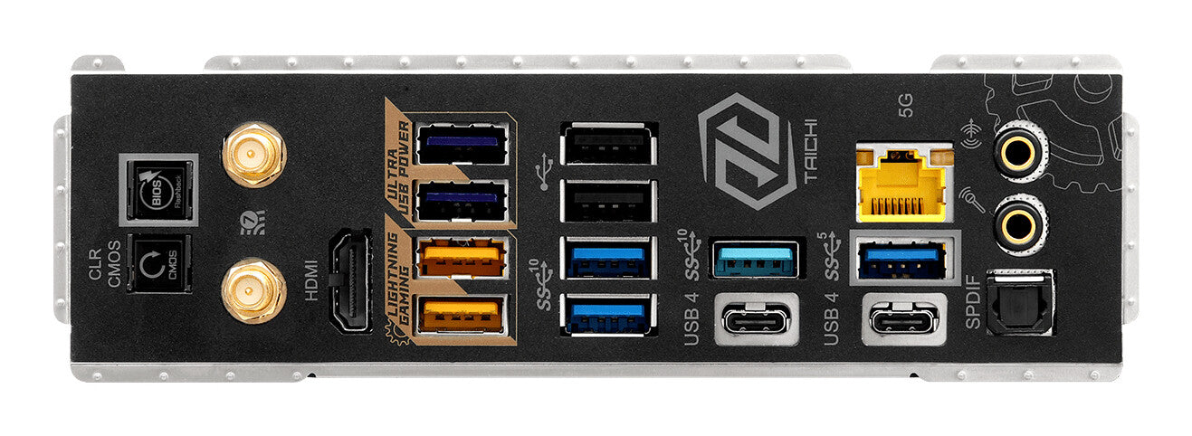 Asrock X870E Taichi AMD X870E AM5-sockel Utökad ATX