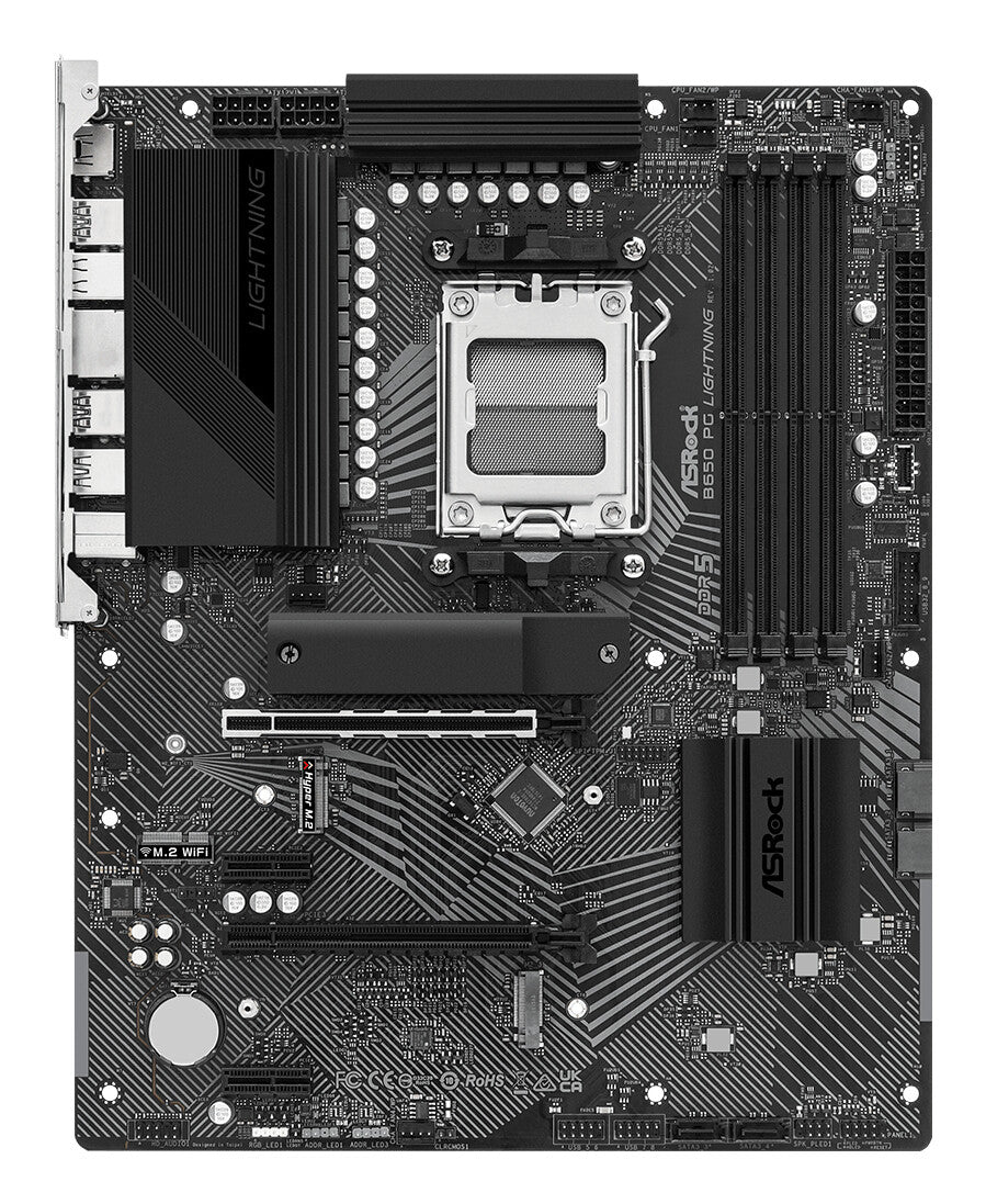 Asrock B650 PG Lightning AMD B650 AM5-sockel ATX