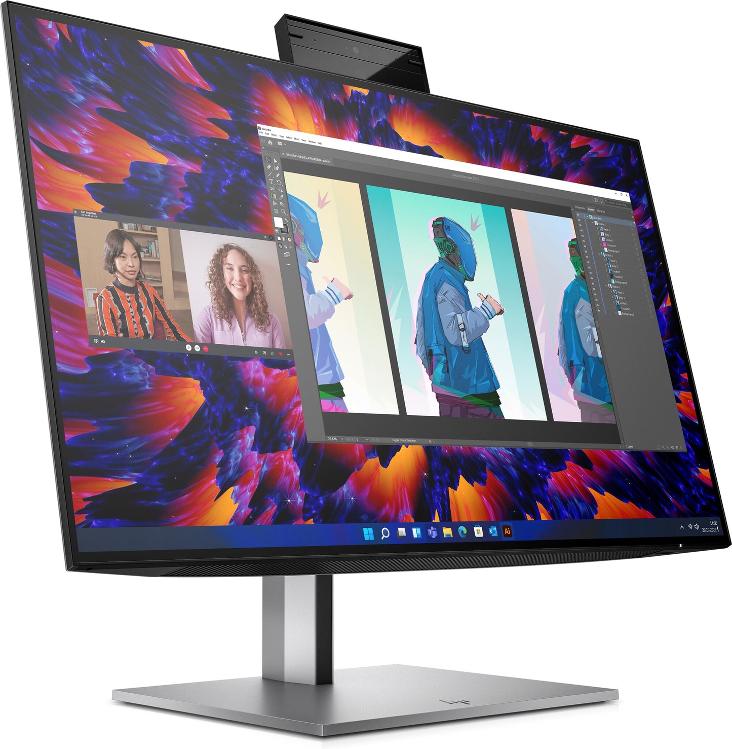 HP Z24mG3 QHD-konferensbildskärm Z24mG3 QHD-konferensbildskärm