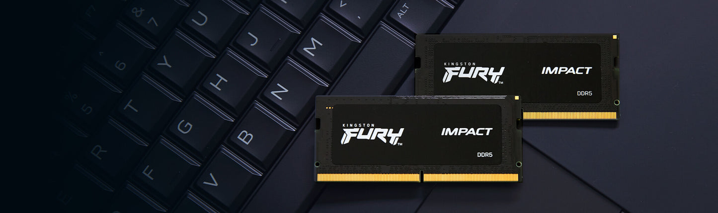 Kingston Technology FURY Impact RAM-minnen 8 GB 1 x 8 GB DDR5 4800 MT/s