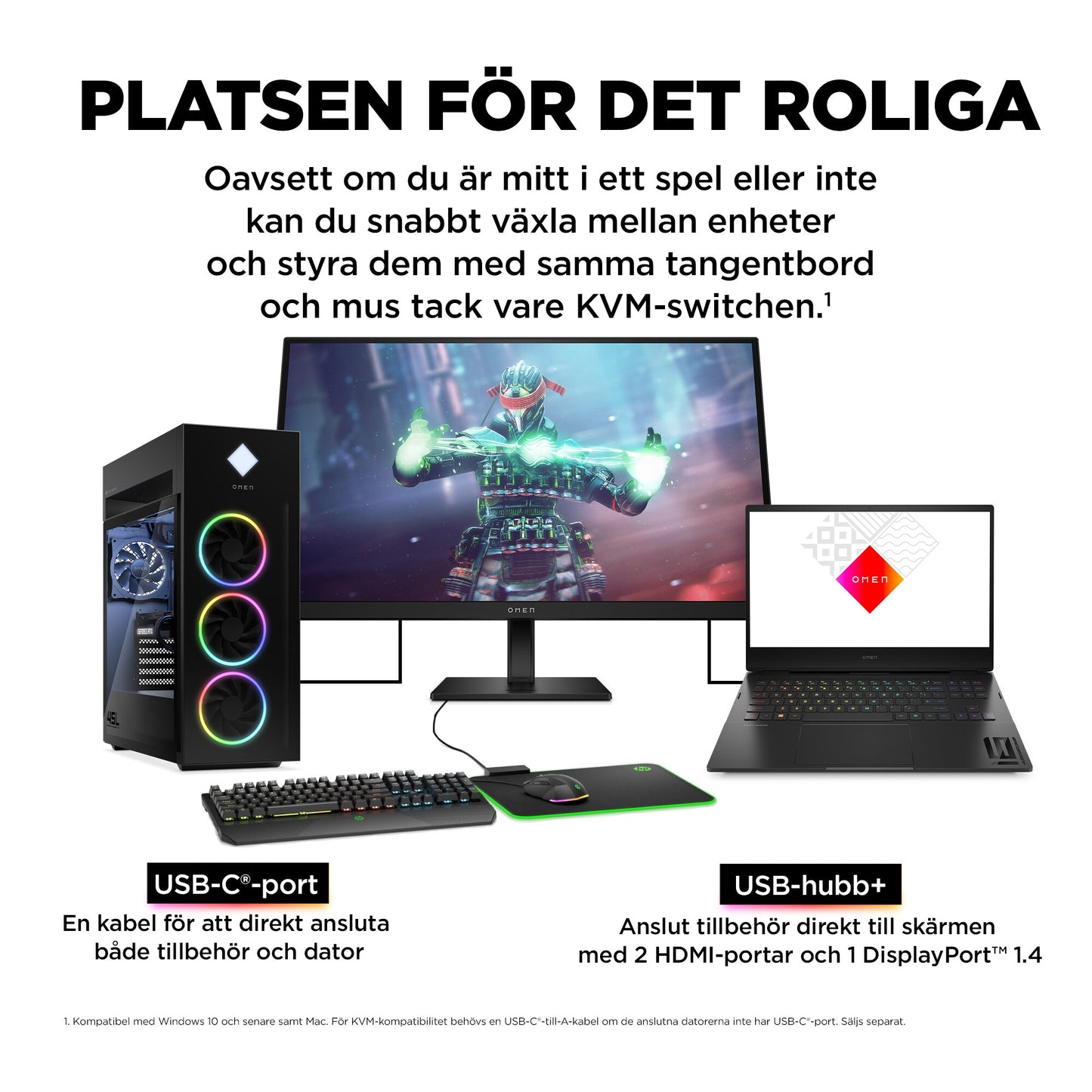 OMEN by HP OMEN 27 tum UHD 144 Hz Gaming-skärm – OMEN 27k OMEN 27 tum UHD 144 Hz Gaming-skärm – OMEN 27k