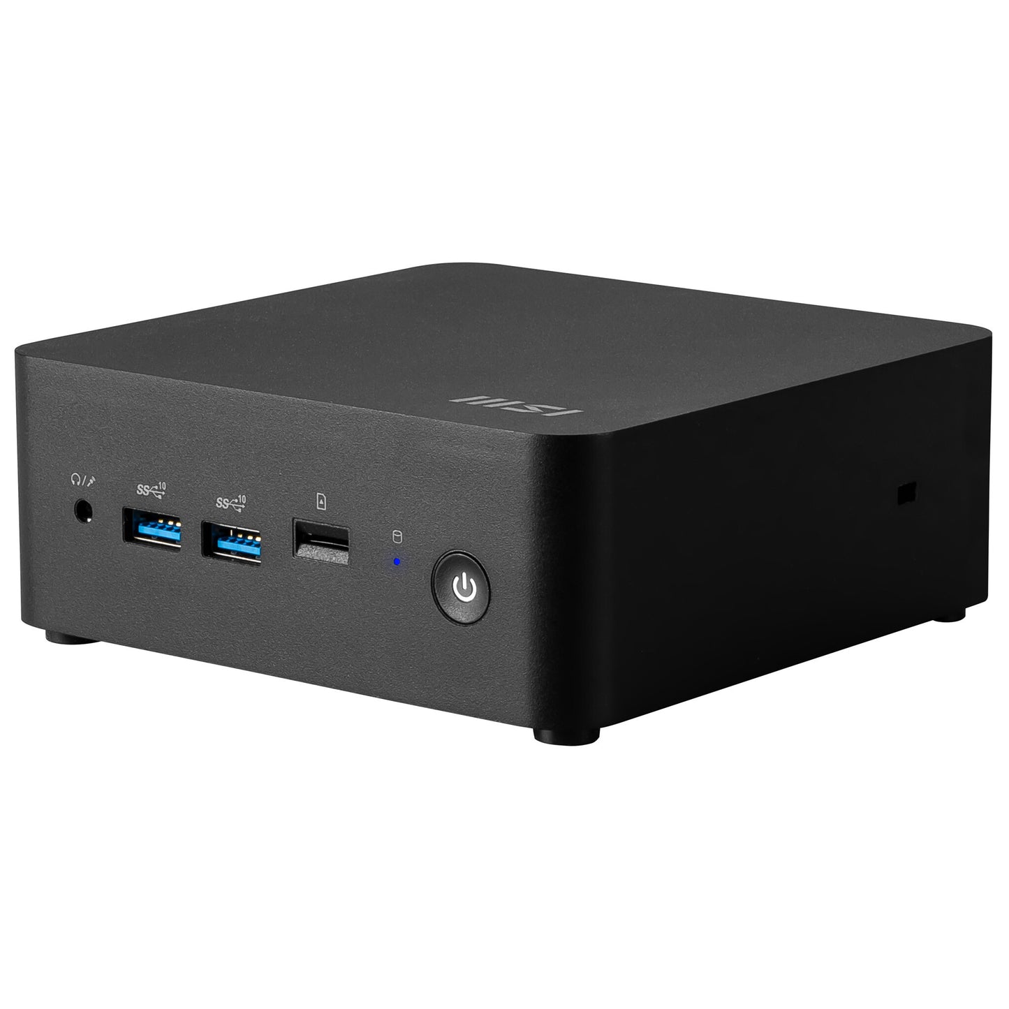 MSI Cubi NUC 1MG-021DE Intel Core 5 120U 8 GB DDR5-SDRAM 512 GB SSD Windows 11 Pro Mini PC Mini-PC Svart