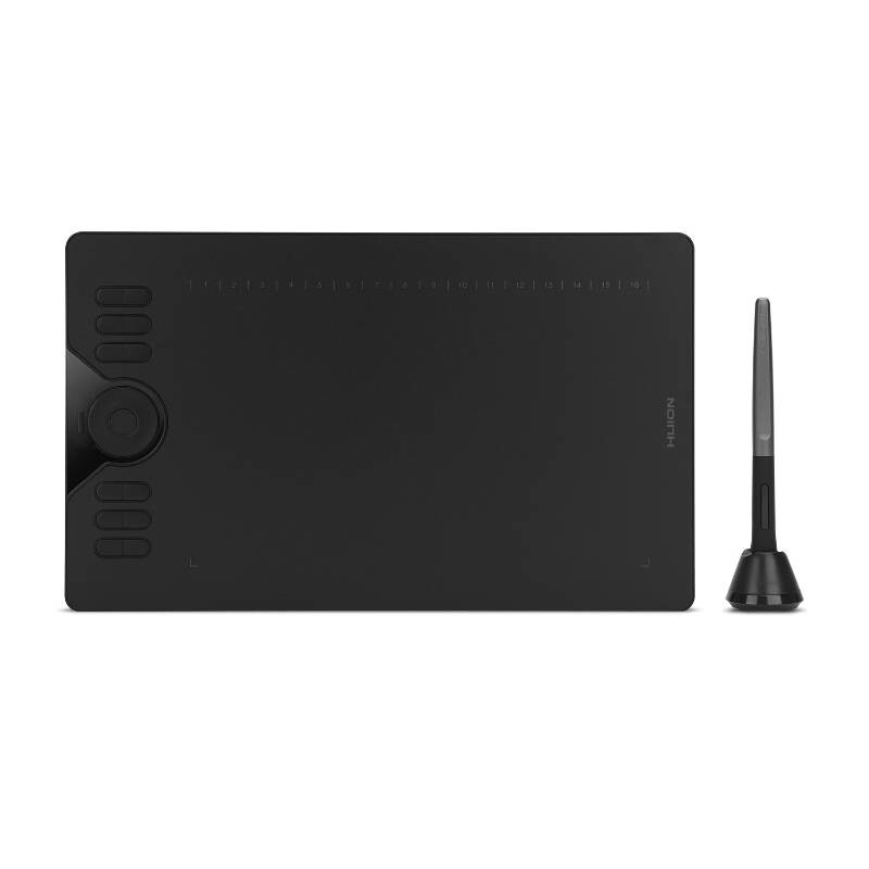 HUION HS610 ritplattor Svart 5080 lpi 254 x 158,8 mm USB