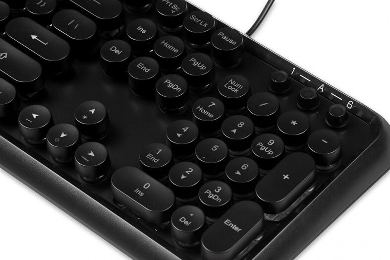 iBox PULSAR tangentbord USB QWERTY Svart