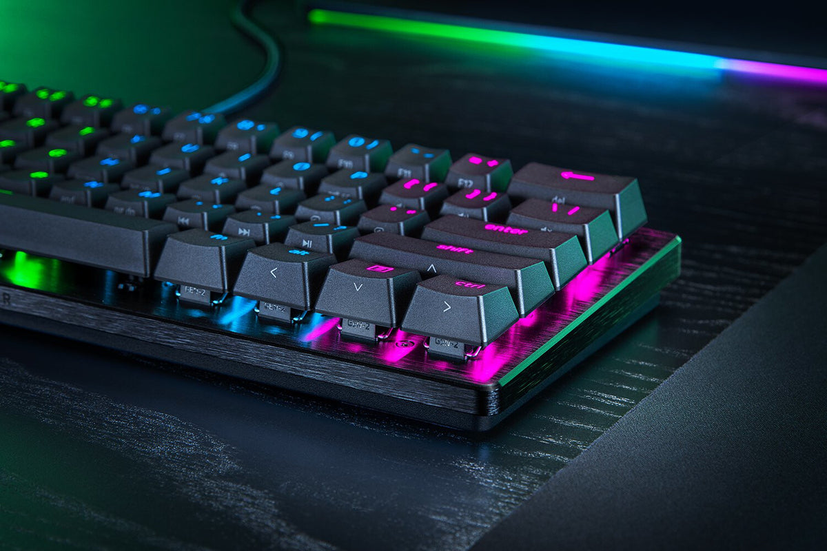 Razer Huntsman V3 Pro Mini tangentbord Spela USB QWERTZ tyska Svart