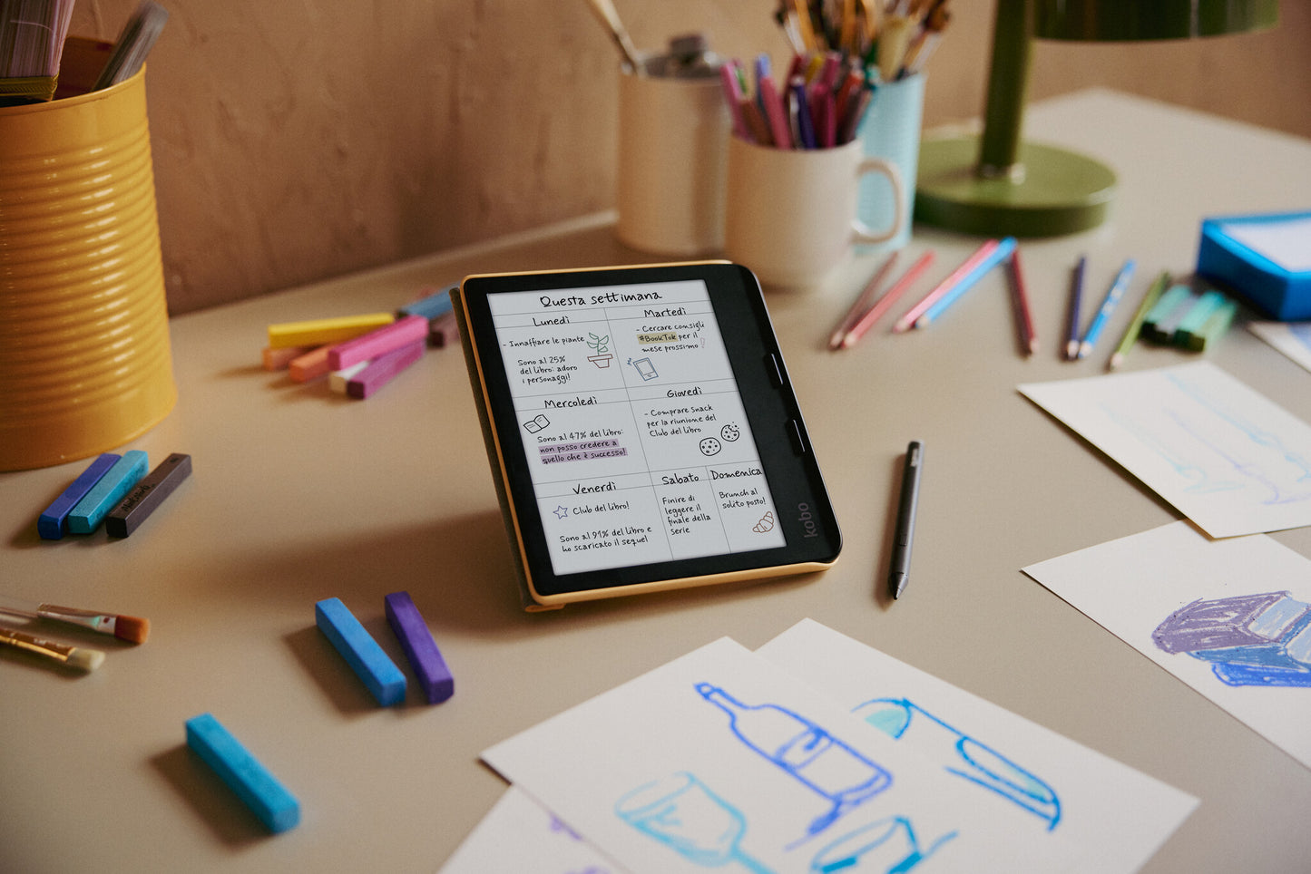 Rakuten Kobo Libra Colour e-bokläsare Pekskärm 32 GB Wi-Fi Svart