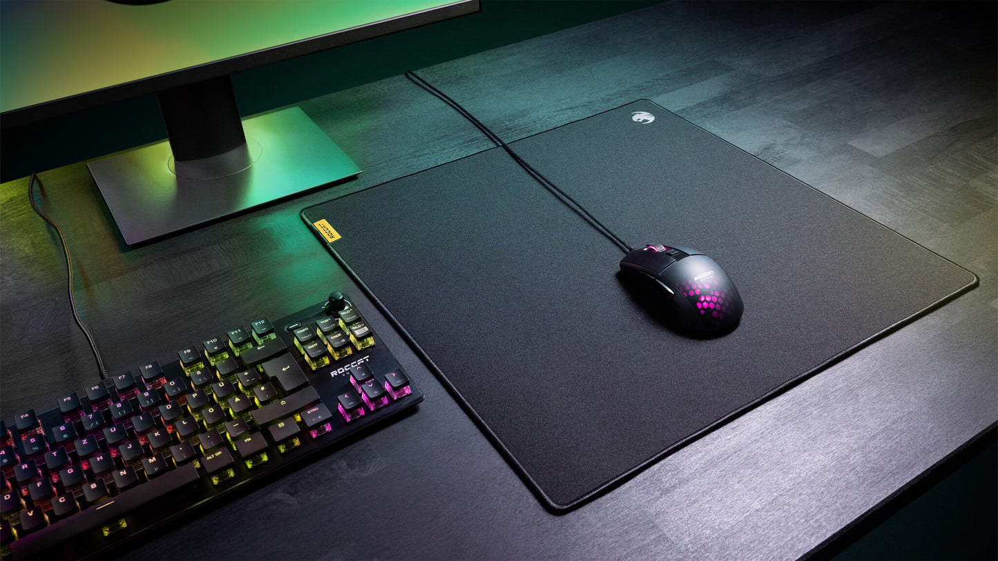 ROCCAT Sense CTRL Spelmusmatta Svart