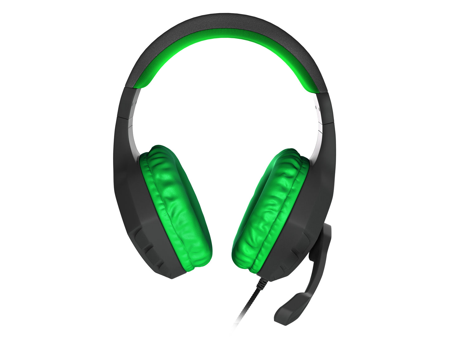 GENESIS Argon 200 Headset Kabel Huvudband Spela Svart, Grön