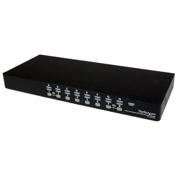 StarTech.com SV1631DUSBUK KVM-switchar Svart