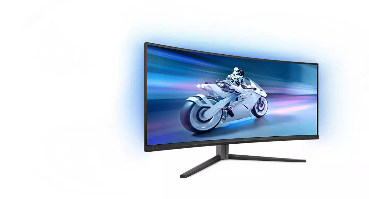 Philips Evnia 34M2C6500/00 platta pc-skärmar 86,4 cm (34") 3440 x 1440 pixlar Wide Quad HD QD-OLED Grå