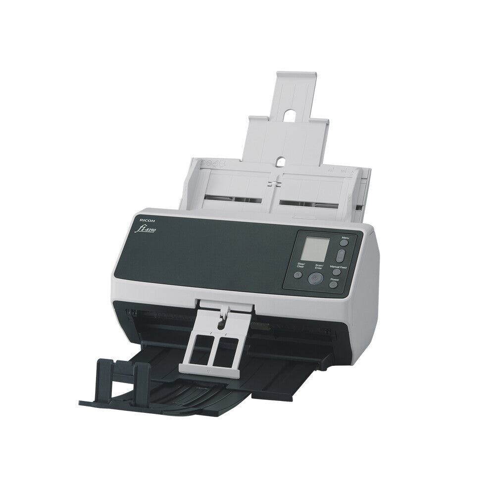 Ricoh fi-8190 ADF + scanner med manuell matning 600 x 600 DPI A4 Svart, Grå