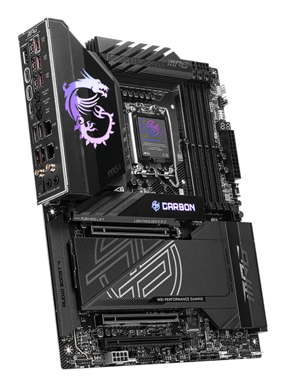 MSI MPG Z890 CARBON WIFI moderkort Intel Z890 LGA 1851 (Socket V1) ATX