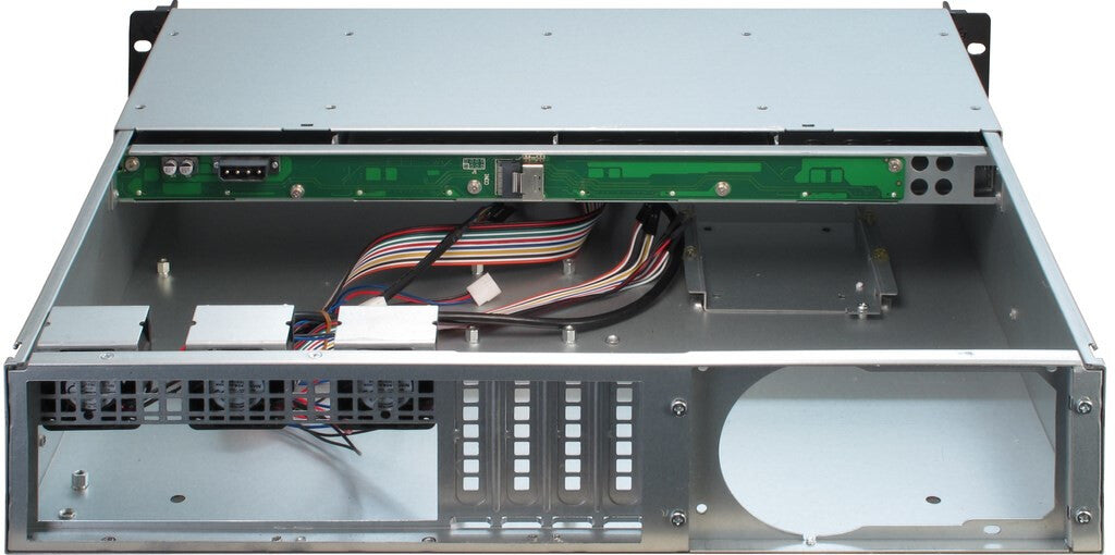 Inter-Tech IPC 2U-2404S Ställning Svart, Silver