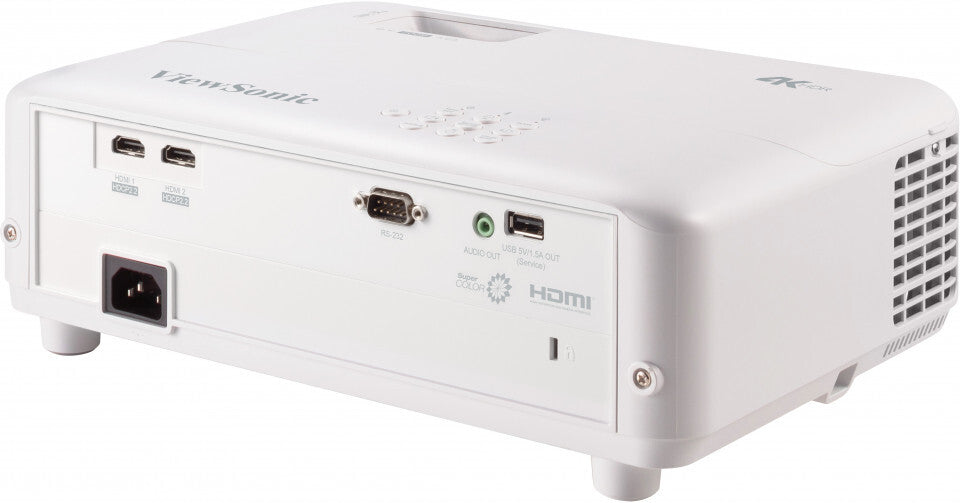 Viewsonic PX701-4K datorprojektorer Standard throw-projektor 3200 ANSI-lumen DMD UHD 4K (3840x2160) Vit