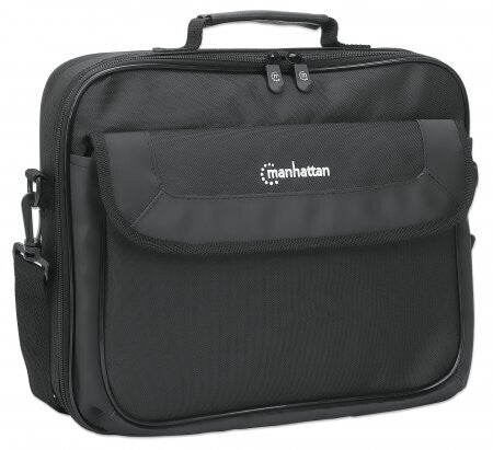 Manhattan 439985 väskor bärbara datorer 35,8 cm (14.1") Portfölj Svart