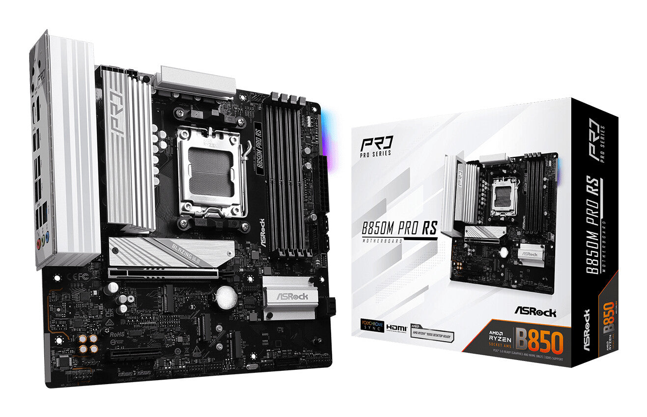 Asrock B850M Pro RS AMD B850 AM5-sockel micro ATX