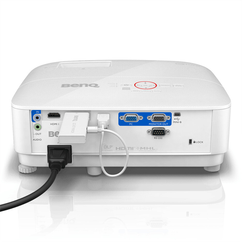 BenQ TH671ST Standard throw-projektor 3000 ANSI-lumen DLP 1080p (1920x1080) Vit