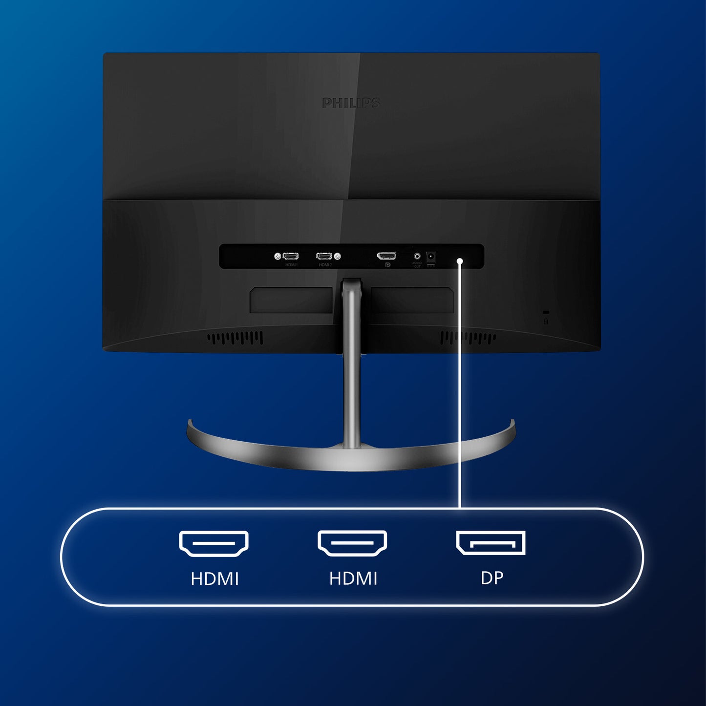 Philips E Line 4K Ultra HD LED-skärm 276E8VJSB/00 276E8VJSB 4K Ultra HD LED-skärm