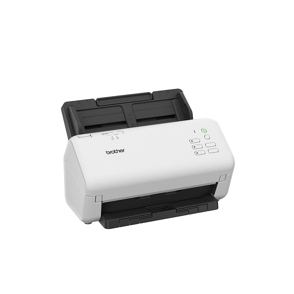 Brother ADS-4300N skannrar ADF-skanner 600 x 600 DPI A4 Svart, Vit