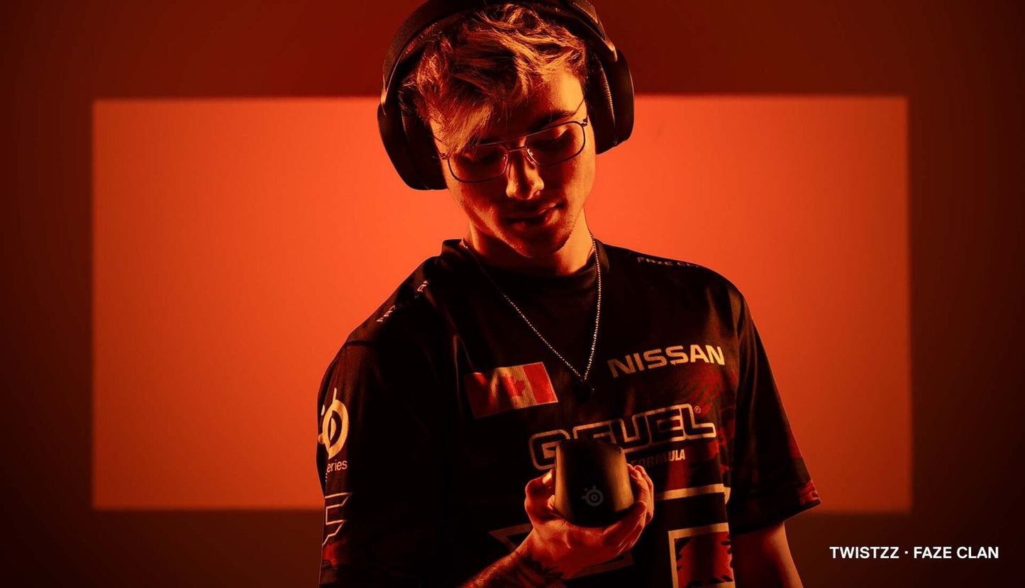 Steelseries Prime mini Wireless datormöss Spela högerhand RF Trådlös Optisk 18000 DPI