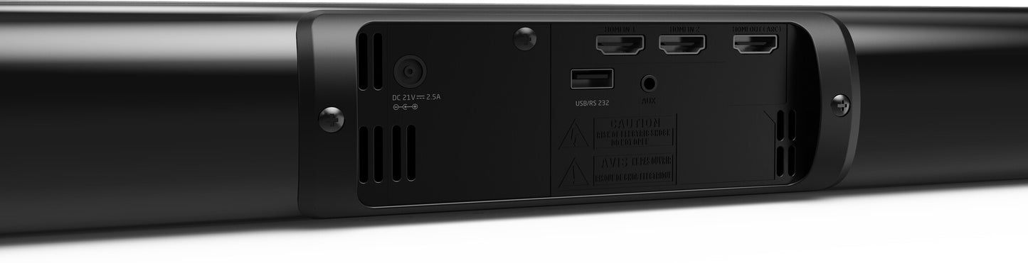Vision SB-1900P soundbar-högtalare Svart 100 W
