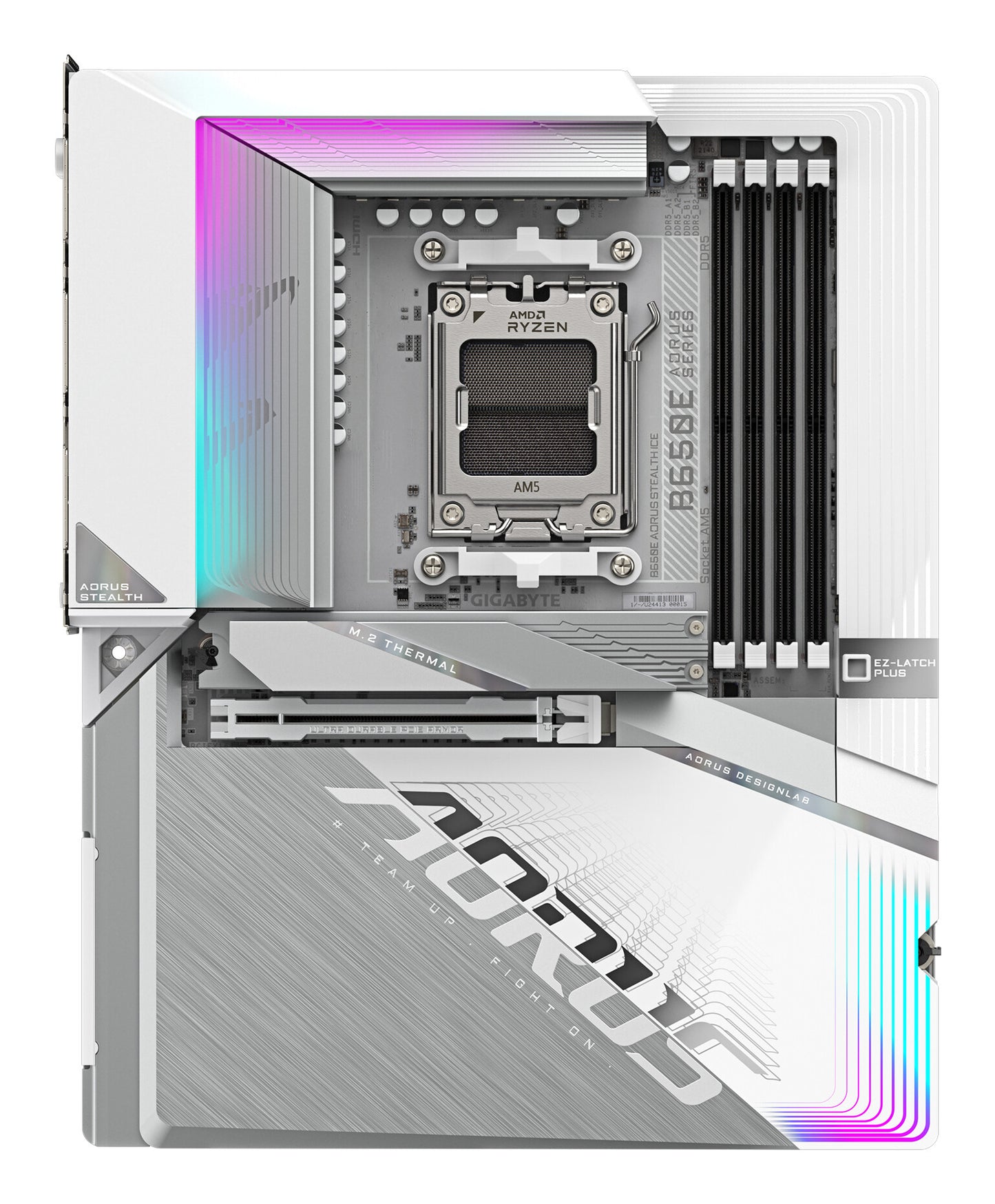 GIGABYTE B650E AORUS STEALTH ICE moderkort AMD B650 AM5-sockel ATX