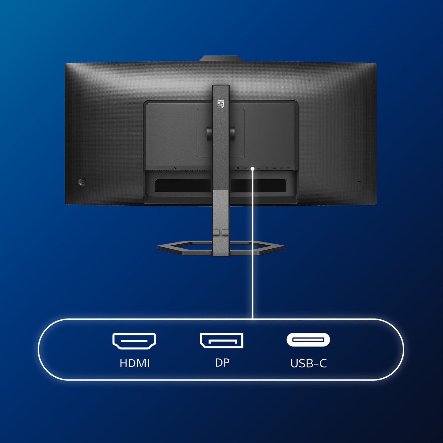 Philips 5000 series 34E1C5600HE/00 LED display 86,4 cm (34") 3440 x 1440 pixlar 4K Ultra HD Svart Monitor 34E1C5600HE LCD-skärm