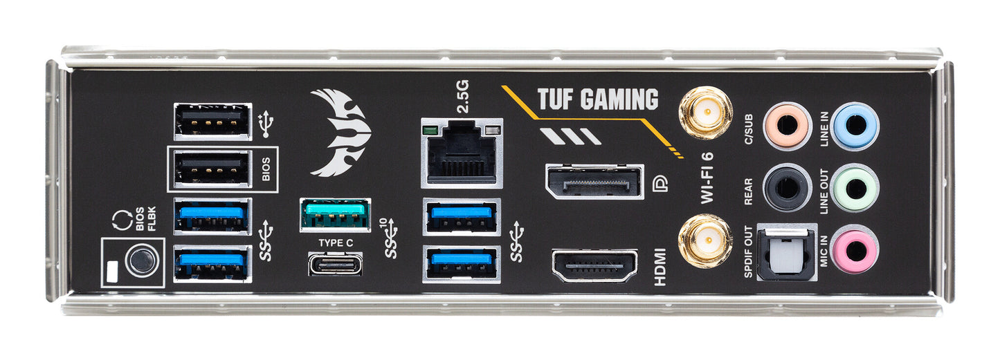 ASUS TUF GAMING B550-PLUS WIFI II AMD B550 Uttag AM4 ATX