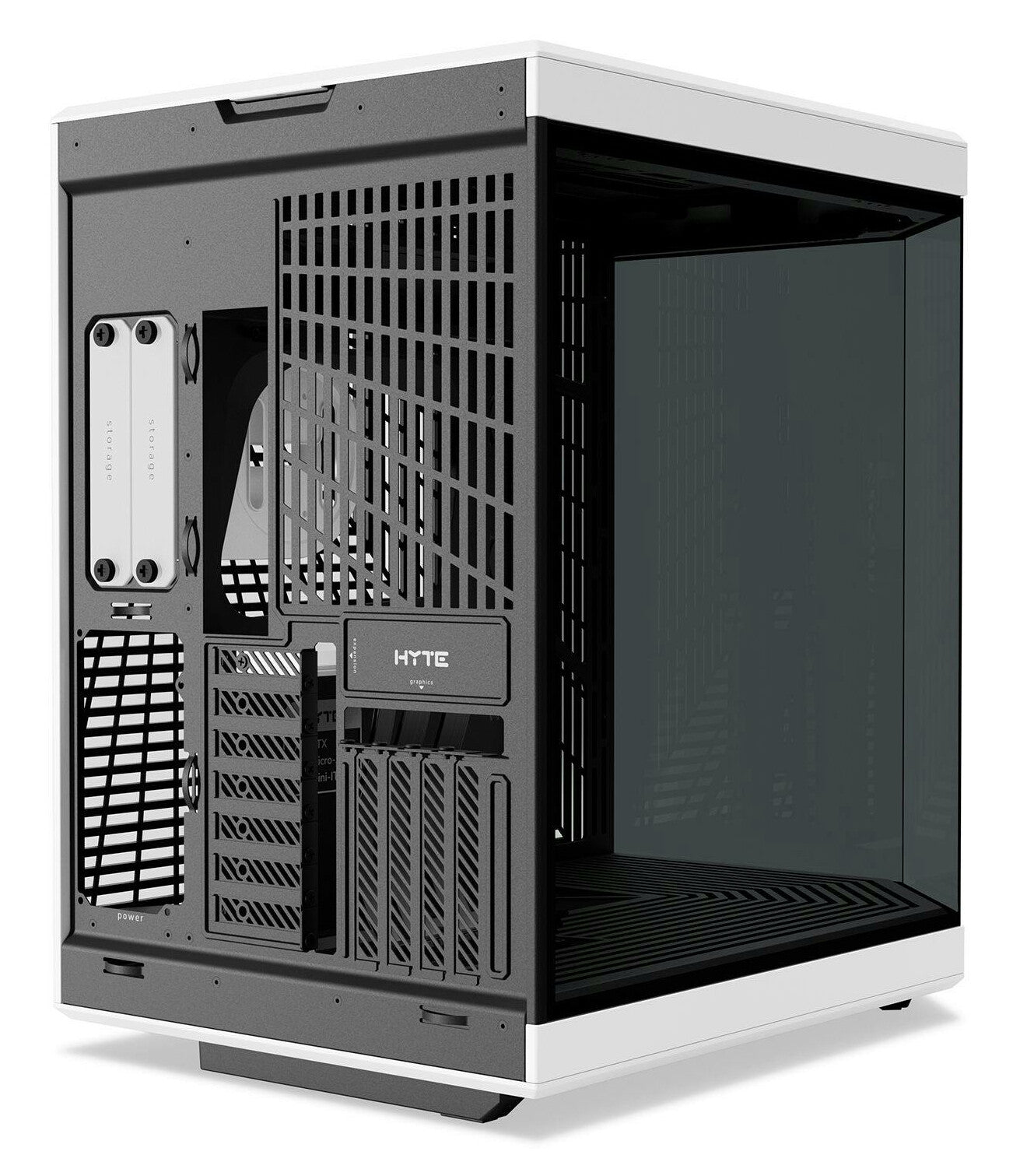 HYTE Y70 Midi Tower Svart, Vit