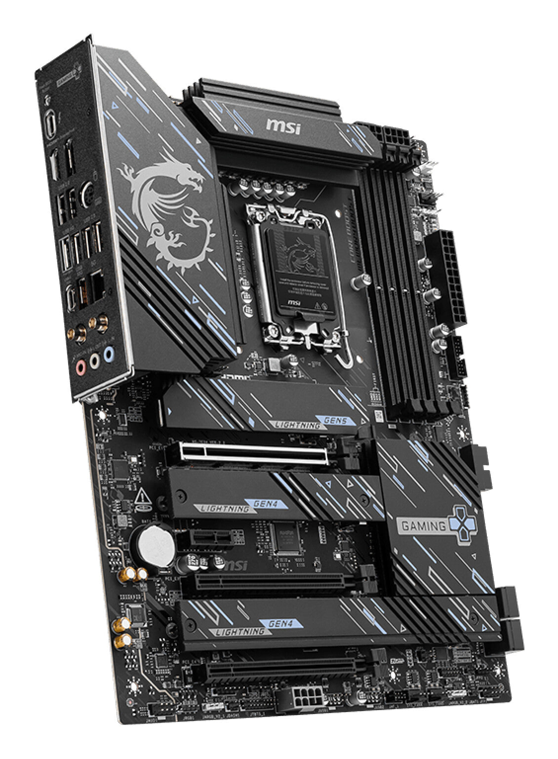 MSI Z890 GAMING PLUS WIFI moderkort Intel Z890 LGA 1851 (Socket V1) ATX
