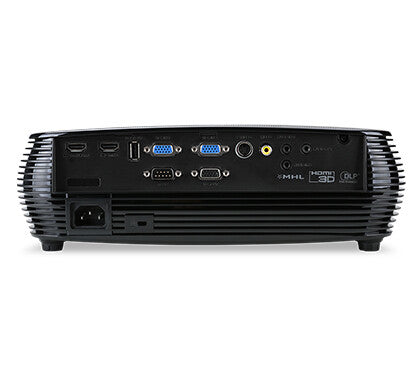 Acer Value X1228H Standard throw-projektor 4500 ANSI-lumen DLP XGA (1024x768) 3D kompatibilitet Svart