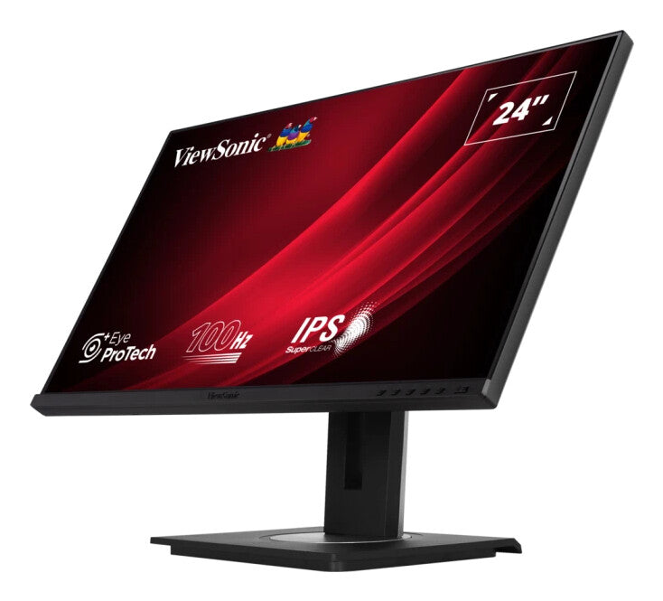 Viewsonic VG Series VG2448A-2 platta pc-skärmar 60,5 cm (23.8") 1920 x 1080 pixlar Full HD LED Svart