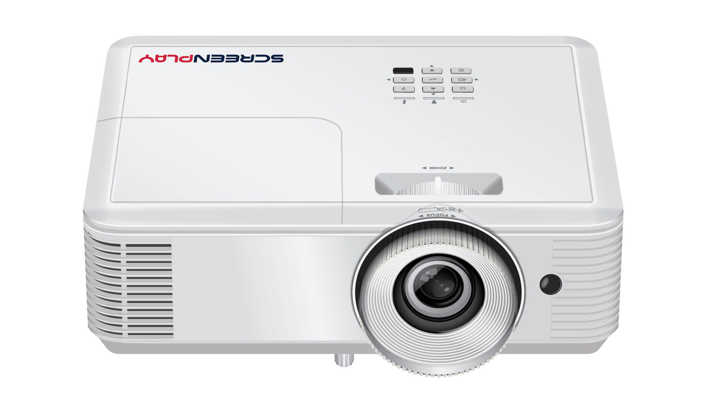 ScreenPlay MULTIMEDIA PROJECTOR Standard throw-projektor 4000 ANSI-lumen DLP WUXGA (1920x1200) 3D kompatibilitet Vit