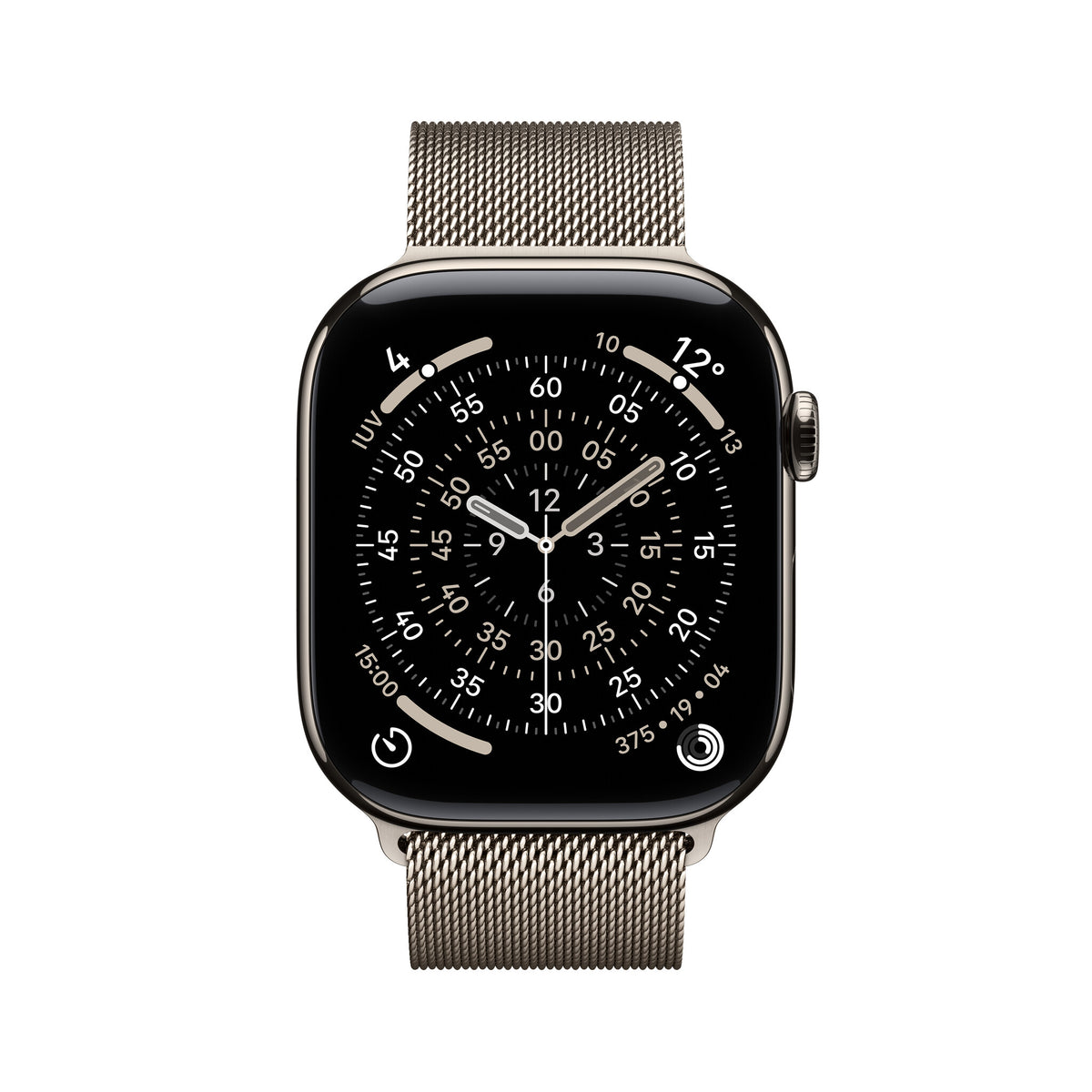 Apple Watch Series 11 OLED 46 mm Digital 416 x 496 pixlar Pekskärm 5G Titan Wi-Fi GPS