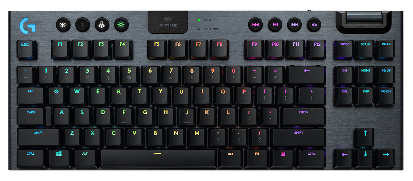 Logitech G 920-009534 tangentbord Spela Trådlös RF + Bluetooth QWERTY Nordic Kol