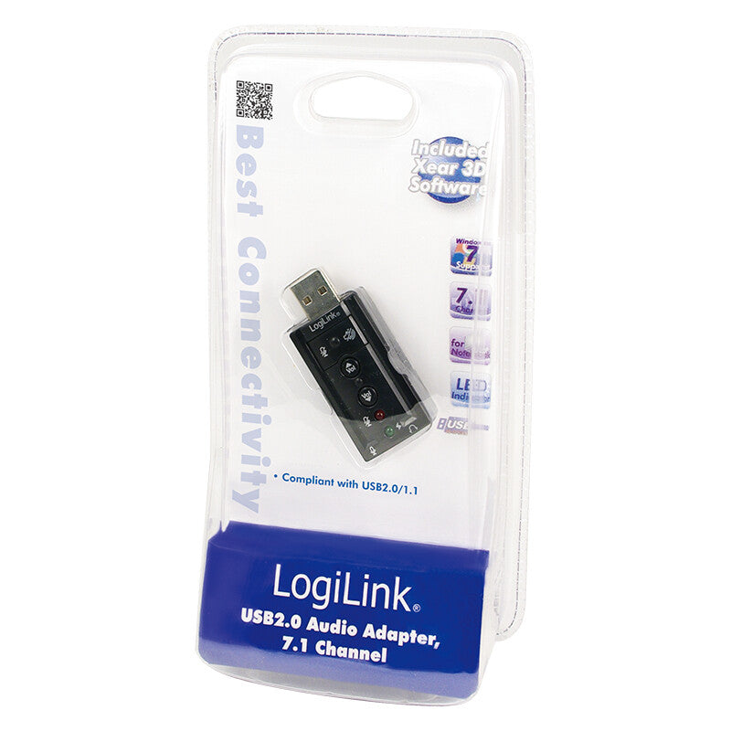 2Direct UA0078 ljudkort 7.1 kanaler USB
