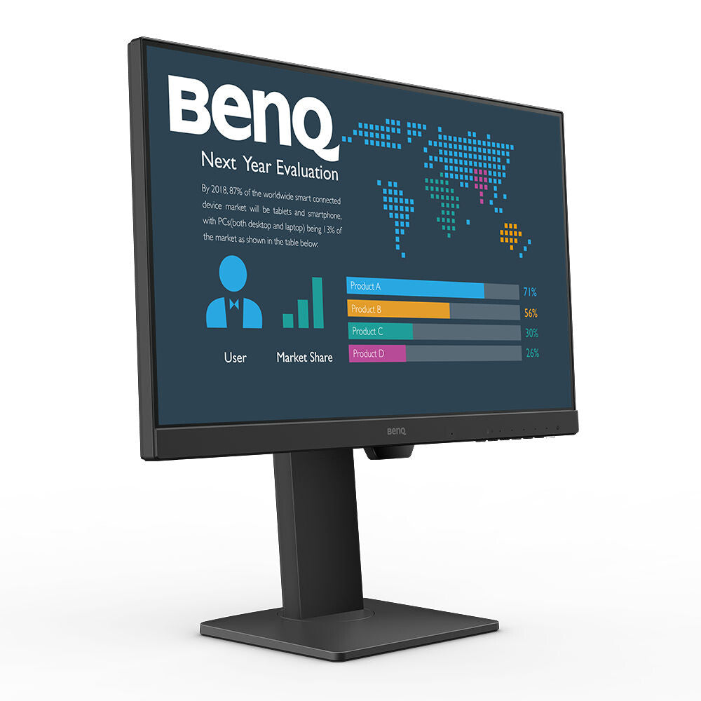 BenQ BL2486TC platta pc-skärmar 60,5 cm (23.8") 1920 x 1080 pixlar Full HD Svart